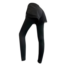 瑜伽褲女高腰提臀彈力緊身跑步訓練外穿假兩件運動褲秋冬款健身褲   假 兩 件 運動 褲 SKSP025 瑜伽褲女高腰提臀彈力緊身跑步訓練外穿假兩件運動褲秋冬款健身褲   假 兩 件 運動 褲 SKSP025